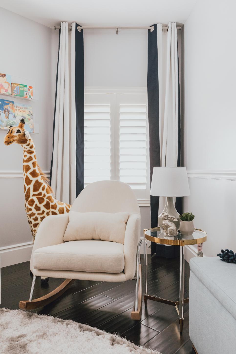 modern nursery rocker