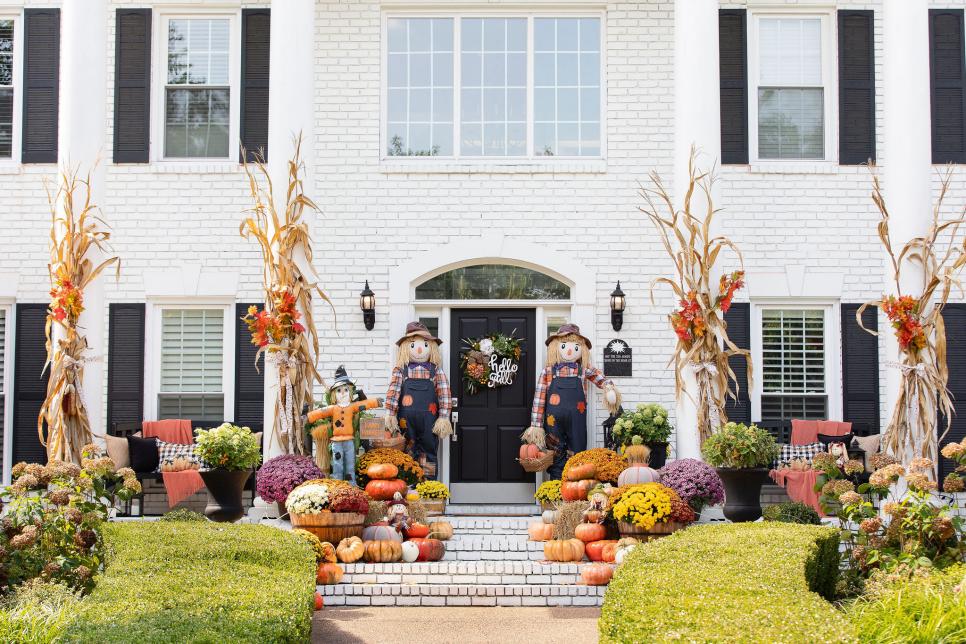 50 Fall Front Porch Decorating And Patio Decor Ideas Hgtv