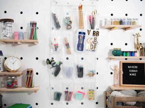 5 Clever Uses for a Hanging Shoe Organizer