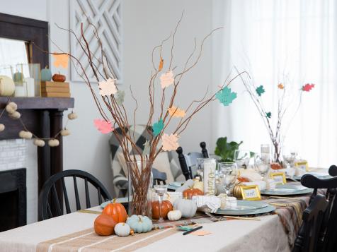 DIY a Dazzling Holiday Table With Dollar Store Finds