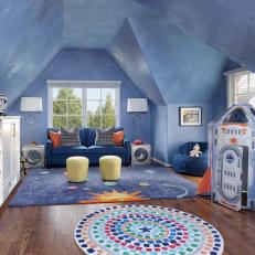 Space-Themed Playroom