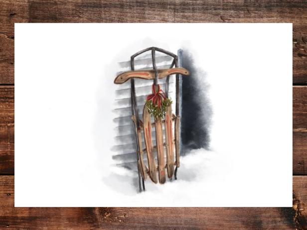 Free, Printable Country Christmas Cards | HGTV