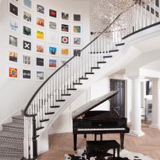 Foyer With Grand Piano