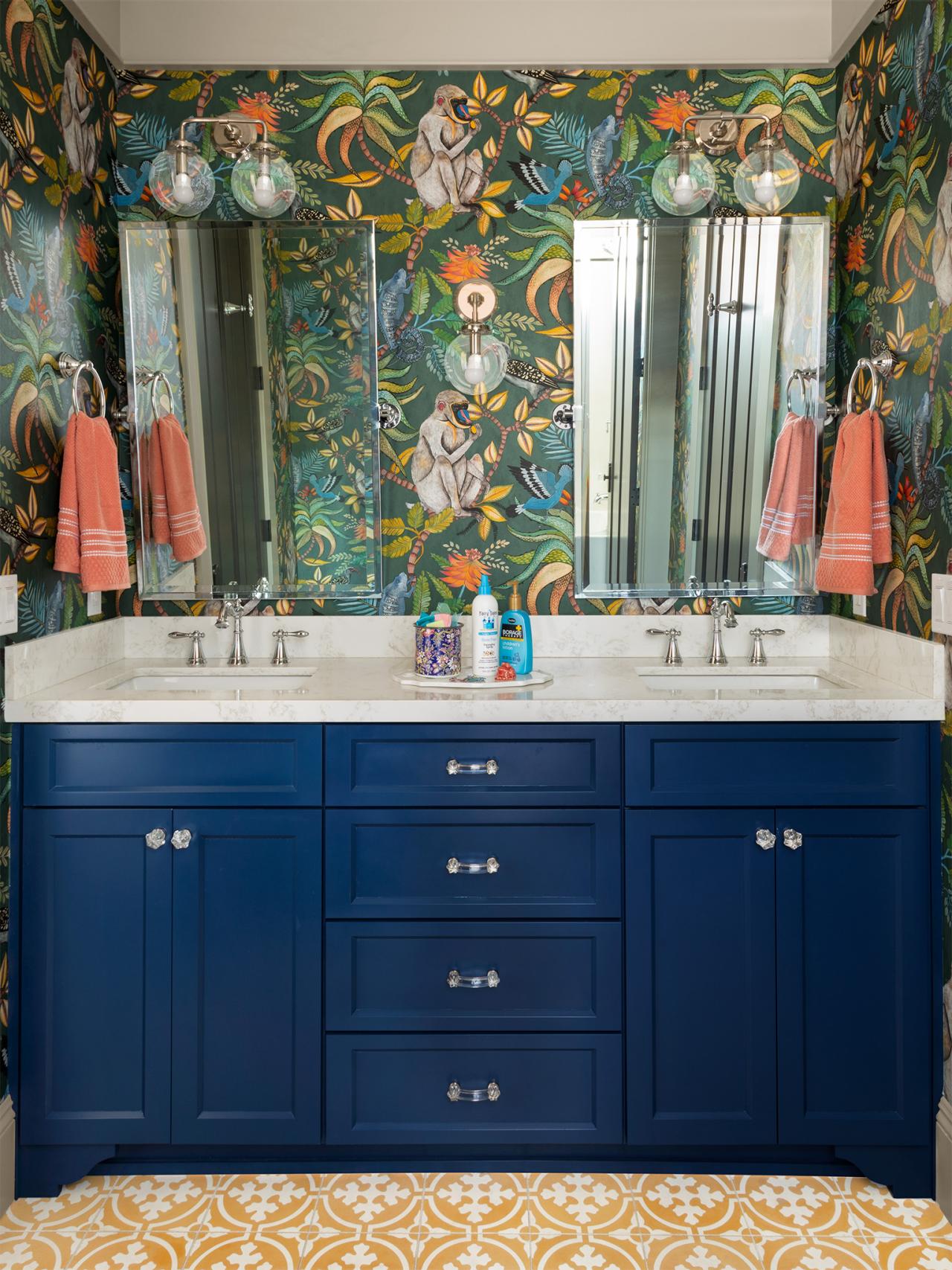 Our Favorite Blue Bathrooms