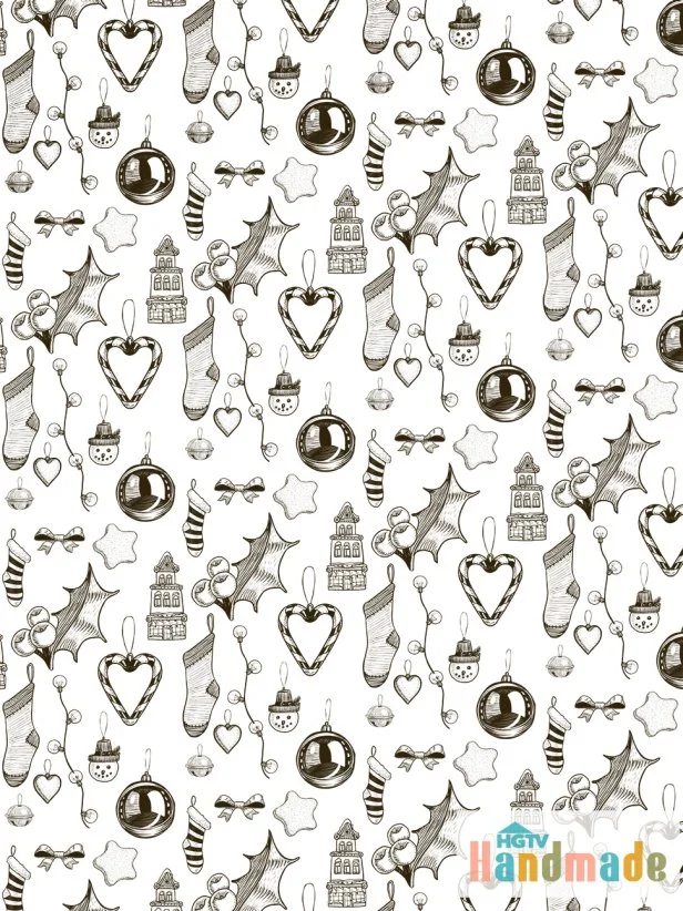 Free Printable Wrapping Paper for Christmas Gifts HGTV