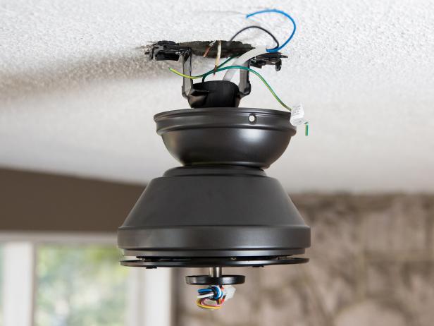 How To Install A Ceiling Fan, Ceiling Fan Mount