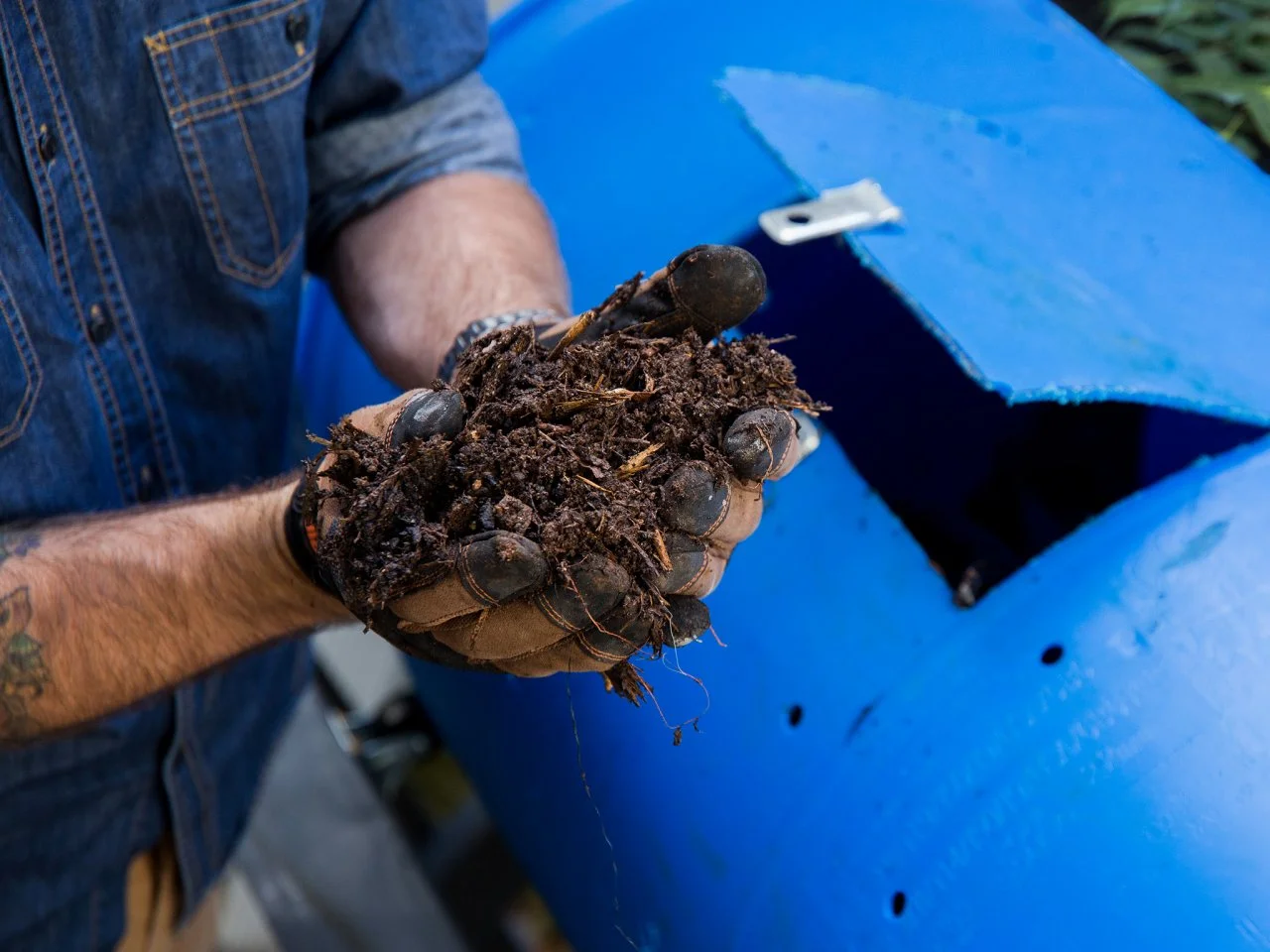 How to Build a DIY Compost Tumbler | HGTV