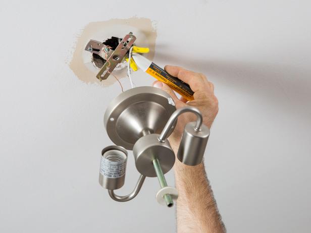 How To Change A Light Fixture, Installing New Light Fixture With Old Wiring