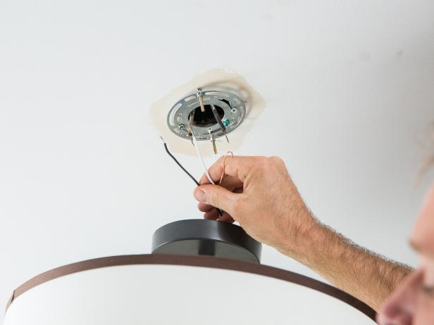 How To Change A Light Fixture - How To Install A Light Socket In The Ceiling