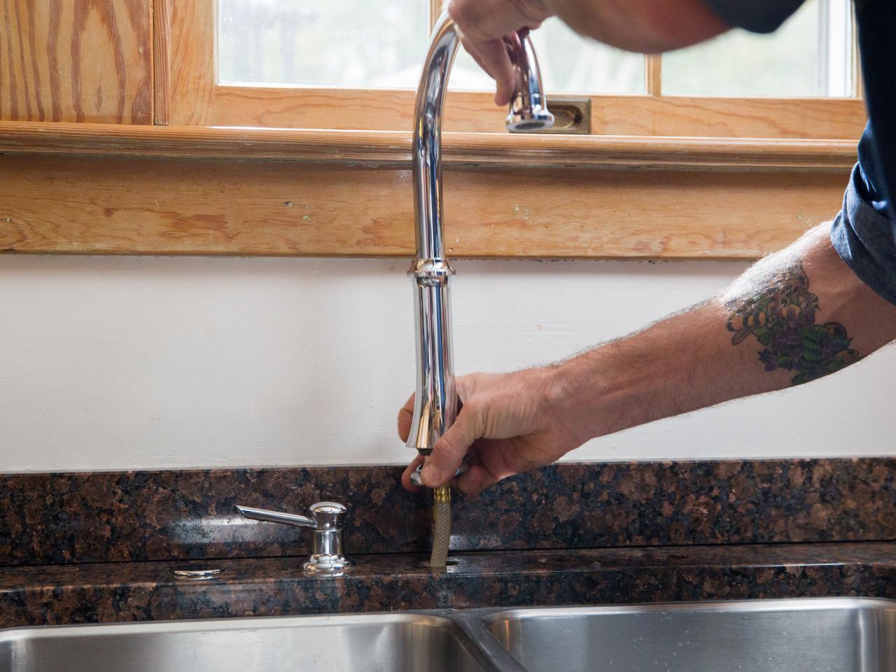How To Replace A Faucet Remove Old Faucet Hgtv