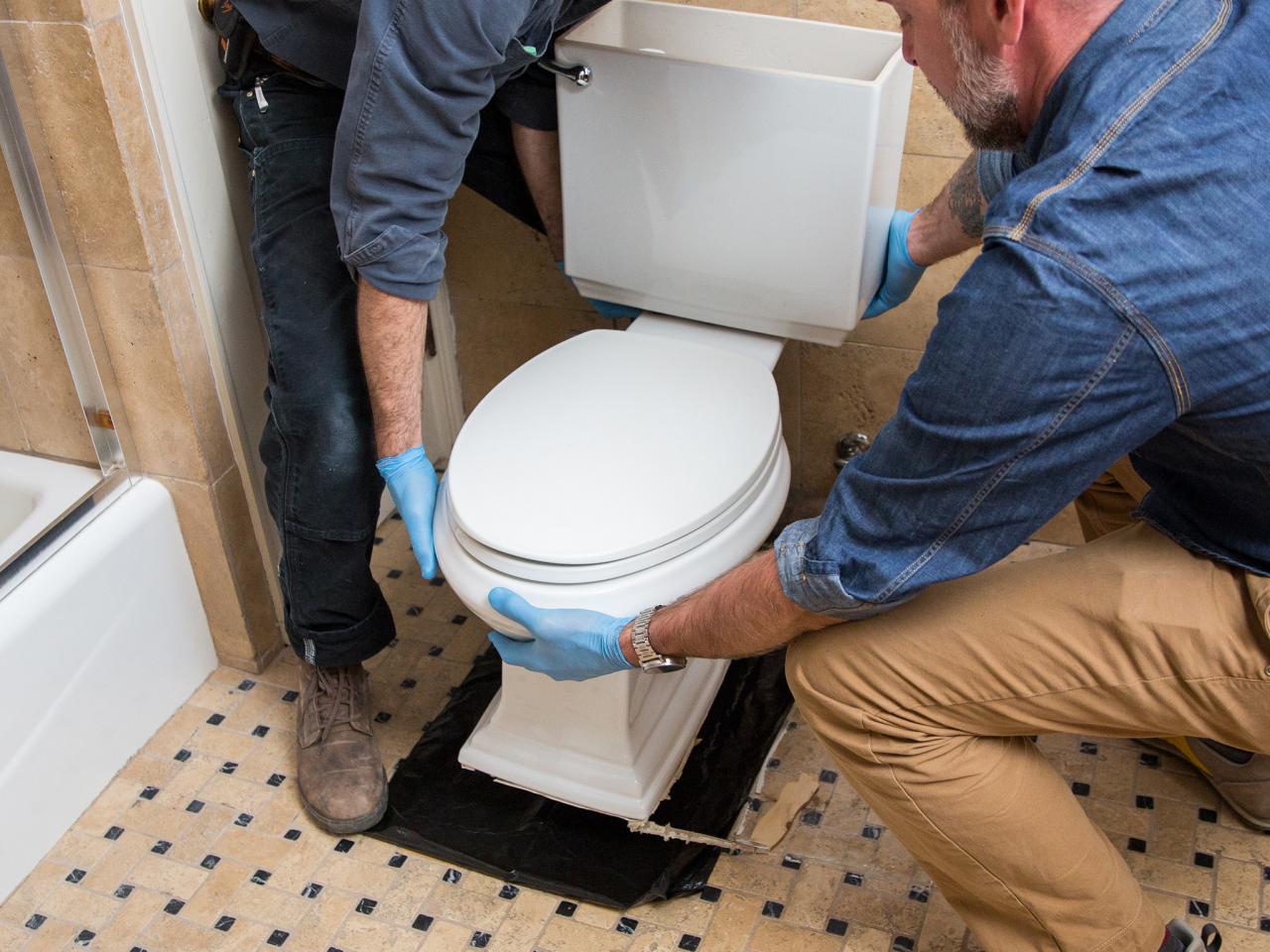 How to Replace a Toilet DIY Toilet Installation Guide HGTV