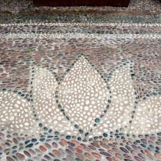 Stone Mosaic of Flower