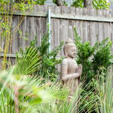 Buddha Statue in Garden