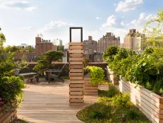 New York City Rooftop Garden