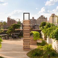 New York City Rooftop Garden