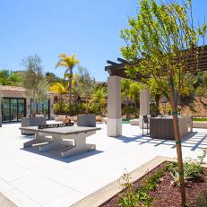 Luxury Patio With Outdoor Bar