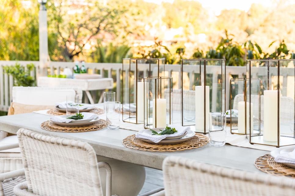 homemade wedding table decorations