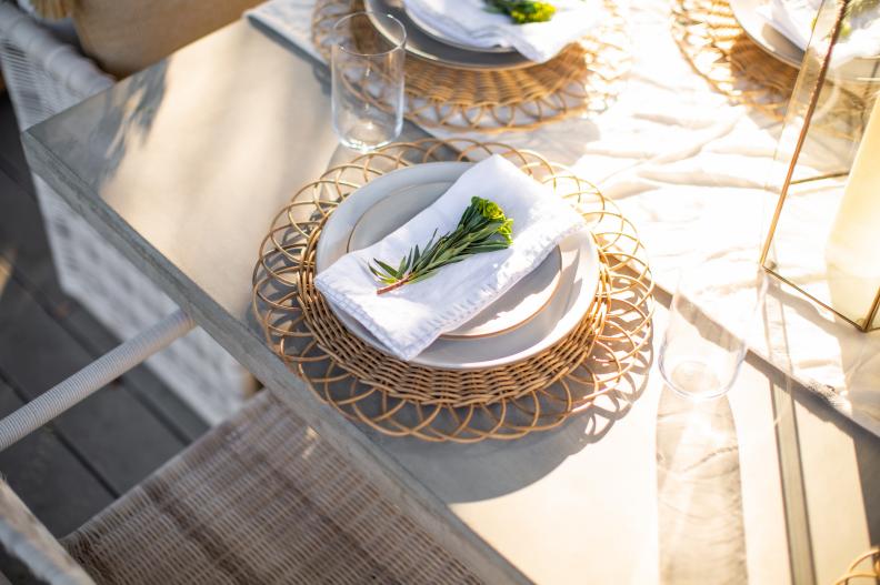 Outdoor Place Setting