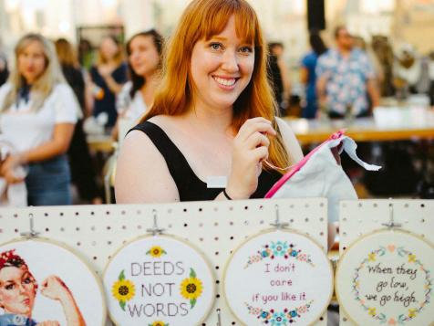 Creative Genius: Stephanie Rohr, Author of Feminist Cross-Stitch
