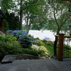 Granite Deck and Lake View