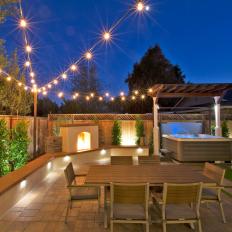 Dine Al Fresco In This Private Outdoor Space