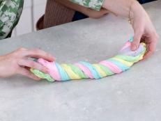Homemade Peeps Candy Slime: Twist Rope