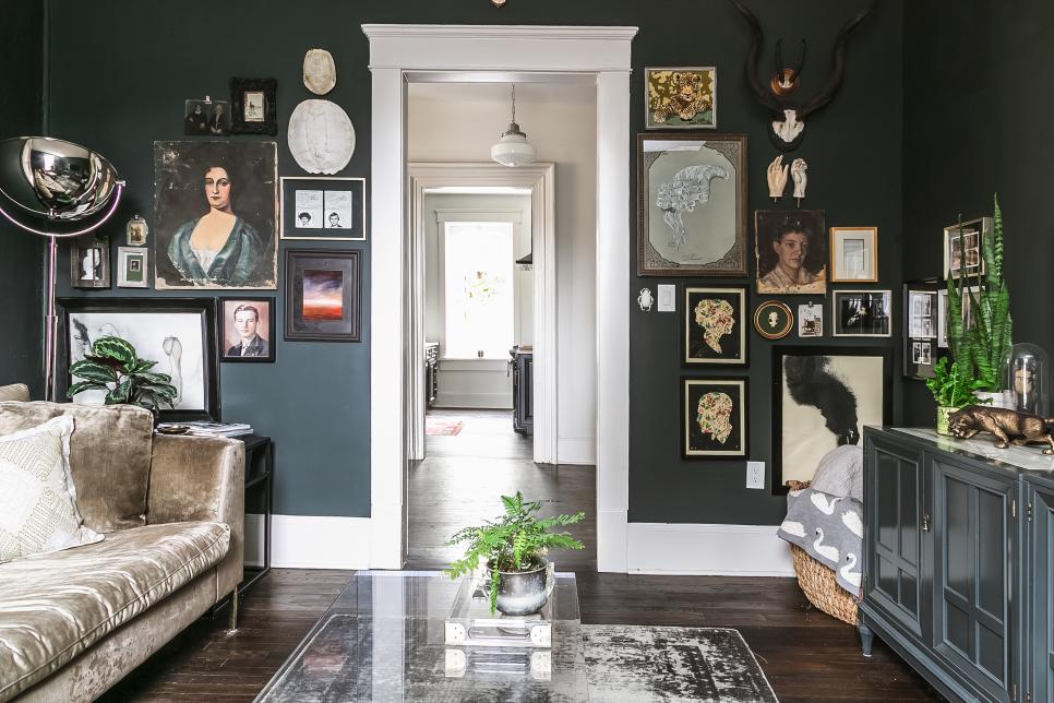 Unique Gallery Wall HGTV