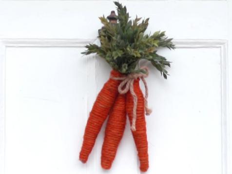 Make Carrot Decor Using Trash