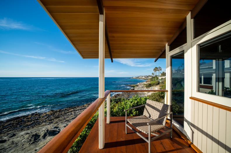 Balcony and Beach View