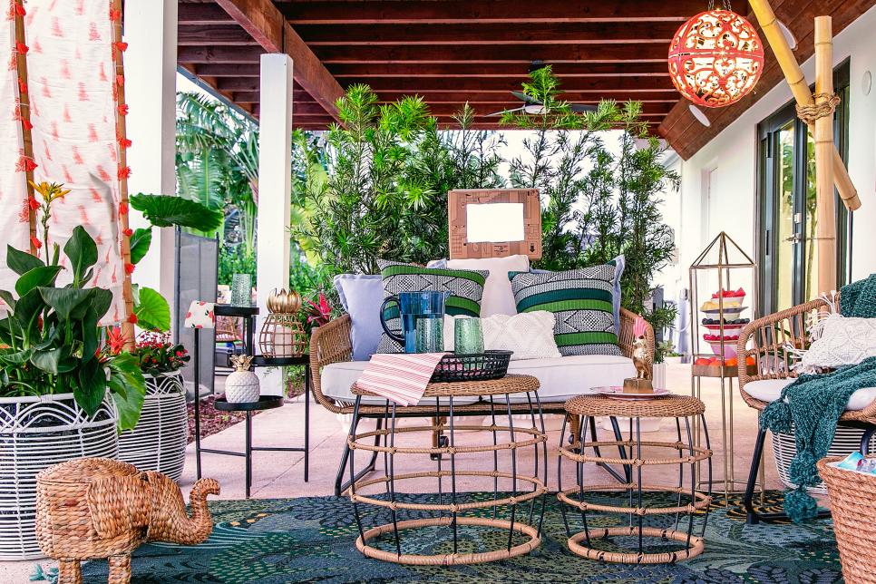 Design Ideas And Tips For Decorating An Outdoor Space What We Re Loving Trends Home Decor Entertaining Hgtv - Outdoor Home Decor