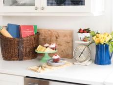 Boost the charm factor in your kitchen, living room, bedroom or any room in your home with this easy upcycle that takes a new basket from blah to beautiful.