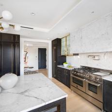 Polished Kitchen With High-End Appliances