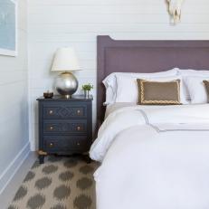White Rustic Guest Room 