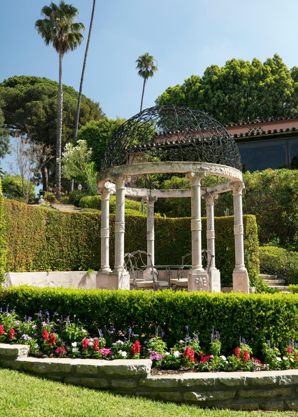 Mediterranean Gazebo at Luxury California Estate | HGTV