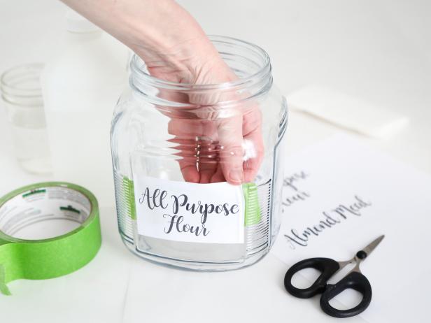 The DIY (and Charming!) Way to Permanently Label Glass Kitchen ...