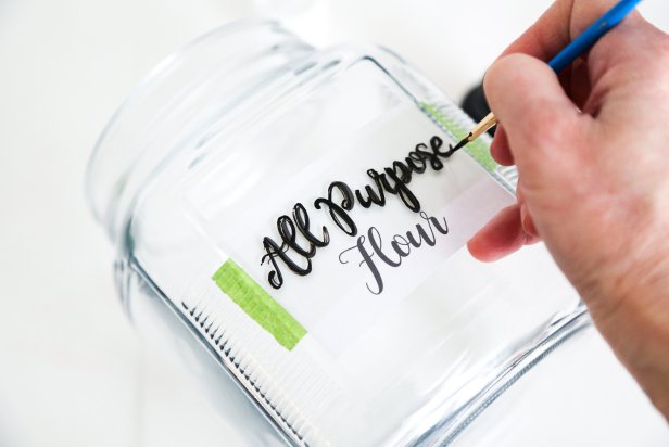 The DIY (and Charming!) Way to Permanently Label Glass Kitchen ...