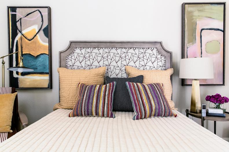 Multicolored Guest Bedroom