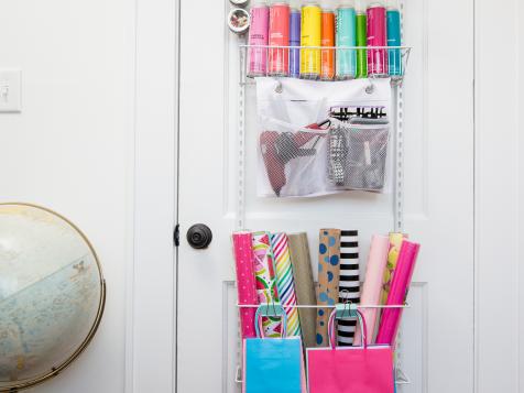 Small-Space Solution: Over-the-Door Craft Storage