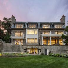 Luxury Stone and Clapboard Home in Greenwich, Connecticut