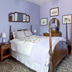 Purple Guest Bedroom