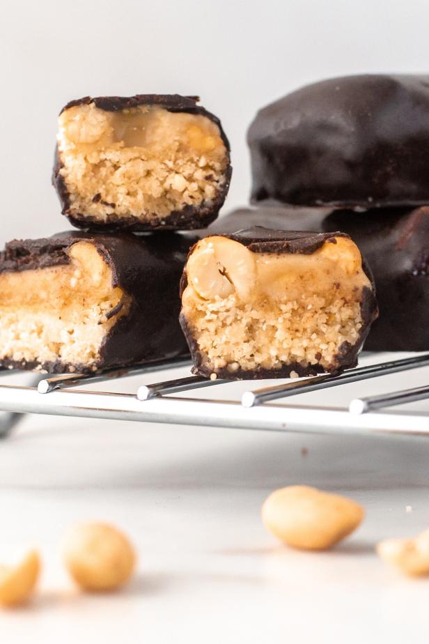 Make our version of Snickers® at home using all-natural ingredients.