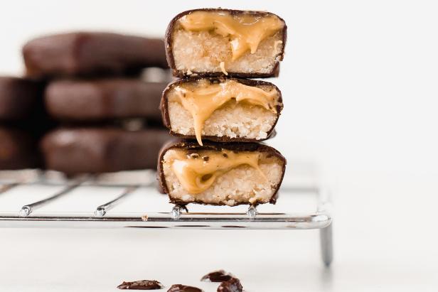 Make our version of a Twix® Bar using all-natural ingredients.