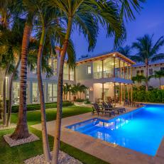  Inground Tropical Backyard Pool