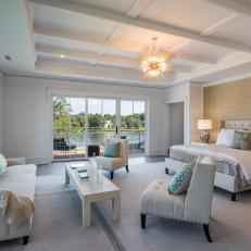 Magnificent Master Bedroom with Waterfront View 