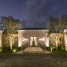 Miami Beach Mansion Lights Up the Night