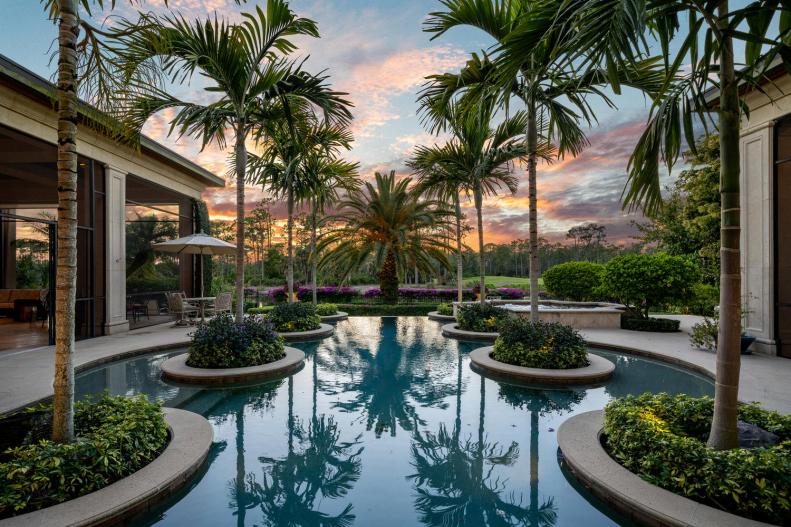 Tropical Pool and Courtyard