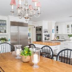 Bright White Kitchen Offers 1890s Charm in Connecticut Home
