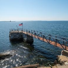 Pier and Dock on Long Island Sound