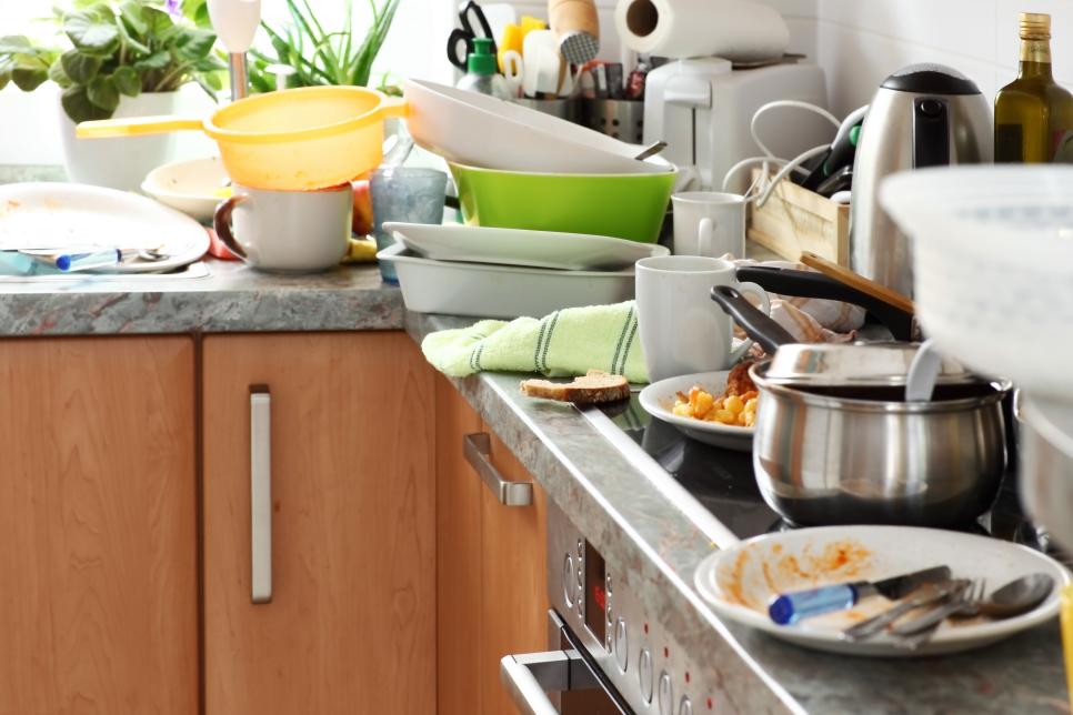 Mistake: A Cluttered Kitchen