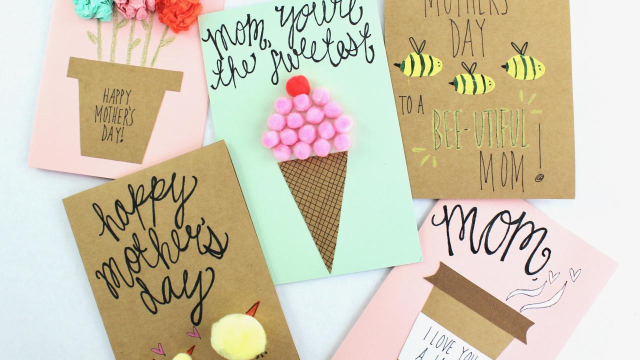 Last Minute Homemade Mother's Day Gift Ideas - DIY Inspired